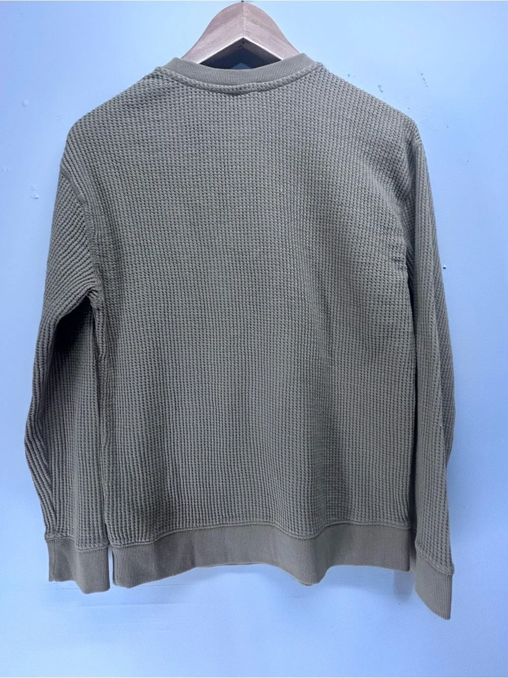 Old Navy Long-Sleeve Thermal-Knit Henley T-Shirt for Boys XL